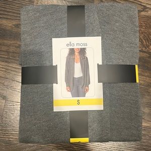 NWT!!! Gray Cardigan Ella Moss size Small